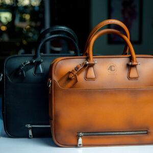 Burnished Satchel bags